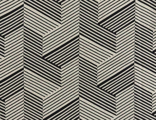 Schwere Baumwolle Illusion Schwarz Bunt Nr 4787
